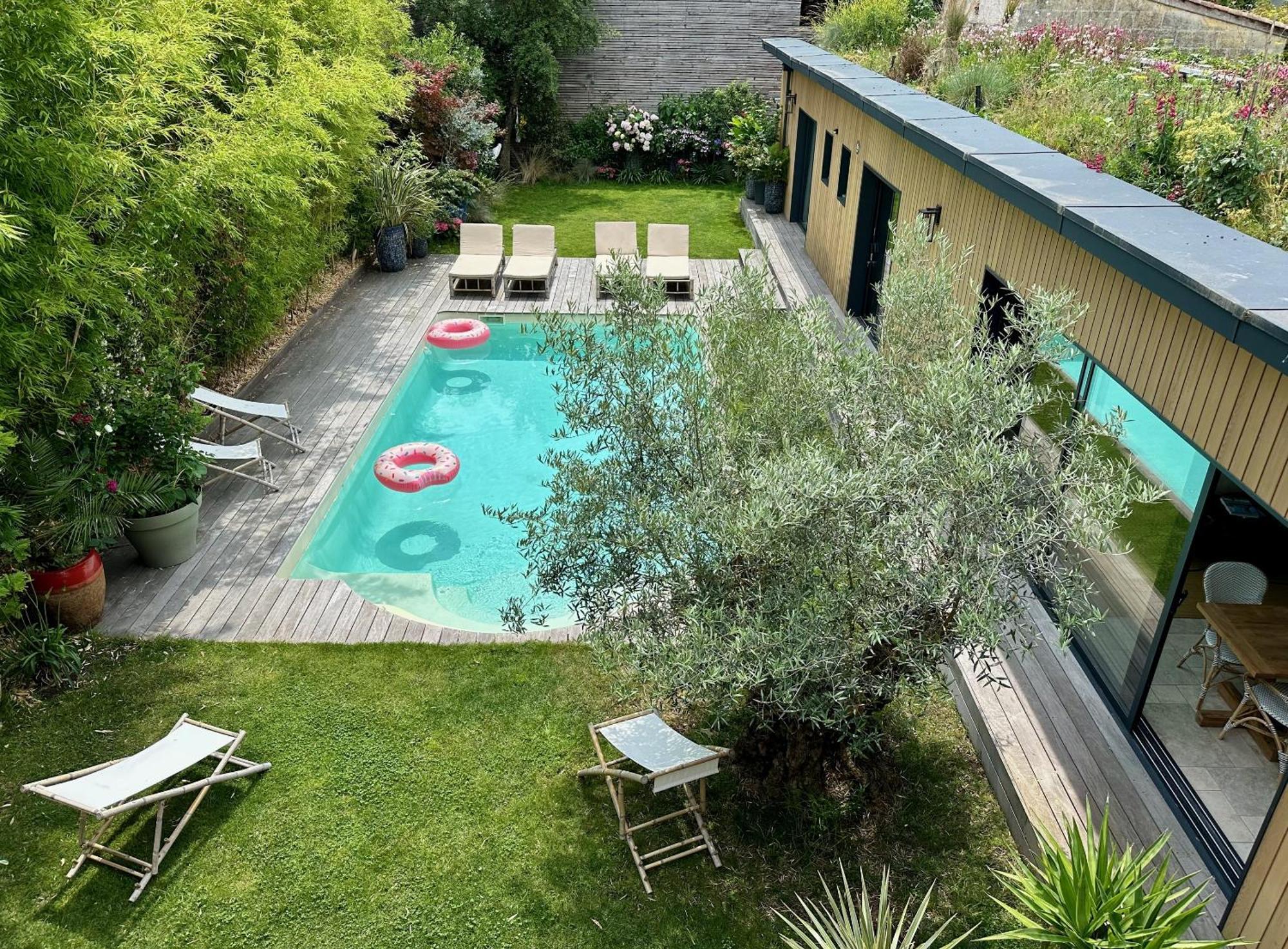Les Penates Bordelaises - Maison D'Hotes - Guesthouse Bordeaux Exteriör bild